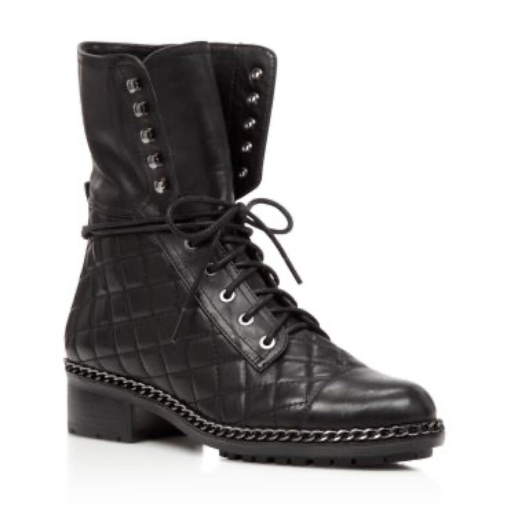 Vince Camuto Joanie Black Butter Calf Size 7.5